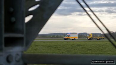 KI-generiertes Symbolfoto zu Verkehrsunfall bei Kempten