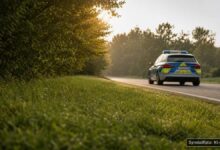 KI-generiertes Symbolfoto zu Verkehrsunfall bei Bidingen-Ob