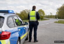 KI-generiertes Symbolfoto zu Verkehrsunfall bei Meitingen-Ostendorf