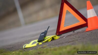 KI-generiertes Symbolfoto zu Verkehrsunfall bei Wangen
