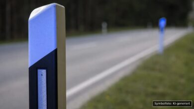 KI-generiertes Symbolfoto zu Verkehrsunfallflucht bei Sulzberg