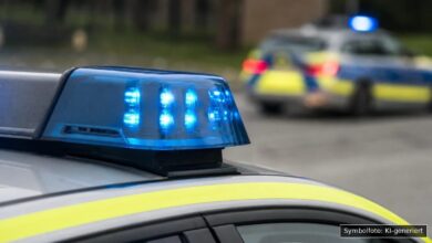 KI-generiertes Symbolfoto zu Polizeieinsatz bei Sonthofen