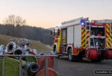 KI-generiertes Symbolfoto zu Brand bei Kempten (Allgäu)