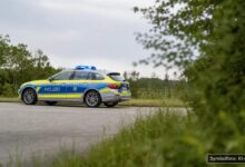 KI-generiertes Symbolfoto zu Polizeikontrolle bei Bad Wörishofen