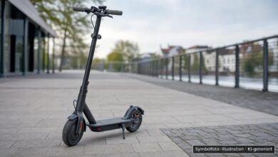 KI-generiertes Symbolfoto zu Verkehrskontrolle bei Donauwörth