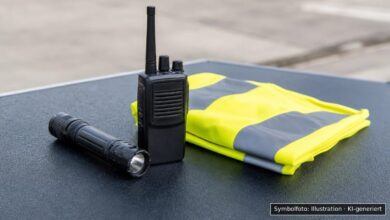 KI-generiertes Symbolfoto zu Polizeikontrolle / Sicherstellung mutmaßlichen Diebesguts bei A3, Anschlussstelle Passau-Nord