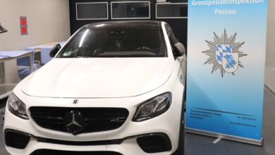 Beitragsbild zu A3 bei Passau: Schleierfahnder stellen Mercedes AMG mit schwedischer Fahndungsnotierung sicher