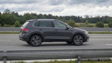 KI-generiertes Symbolfoto zu Geschwindigkeitsverstoß bei A96 bei Stetten