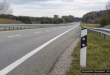 KI-generiertes Symbolfoto zu Verkehrskontrolle bei A96, Landkreis Unterallgäu