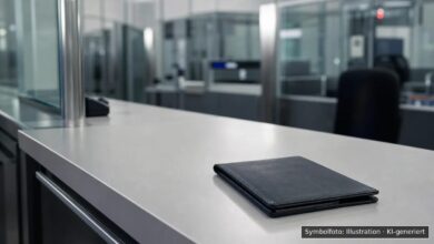 KI-generiertes Symbolfoto zu Grenzpolizeiliche Kontrolle / Einreiseverweigerung bei Flughafen Memmingen, Memmingerberg