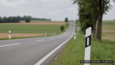 KI-generiertes Symbolfoto zu Verkehrsunfall mit Fußgängerin bei Allmendingen