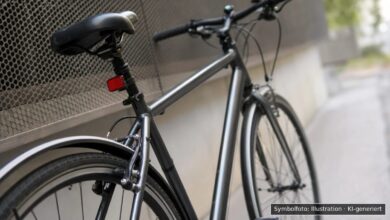 KI-generiertes Symbolfoto zu Fahrraddiebstahl bei Asbach-Bäumenheim