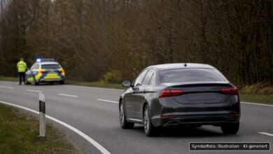 KI-generiertes Symbolfoto zu Trunkenheitsfahrt bei Augsburg-Herrenbach, Friedberger Straße