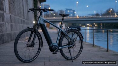 KI-generiertes Symbolfoto zu Fahrraddiebstahl bei Augsburg, Oberhausen, Joseph-Mayer-Straße