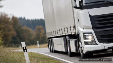 KI-generiertes Symbolfoto zu Verkehrsverstoß bei Harburg