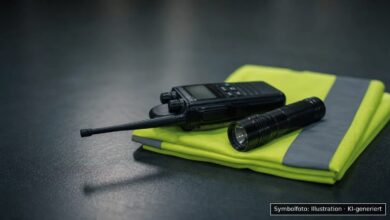 KI-generiertes Symbolfoto zu Verkehrsunfall bei Bad Schussenried