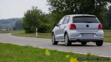KI-generiertes Symbolfoto zu Verkehrskontrolle / Drogenfahrt bei Bad Wörishofen