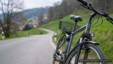 KI-generiertes Symbolfoto zu Verkehrsunfall bei Blaichach