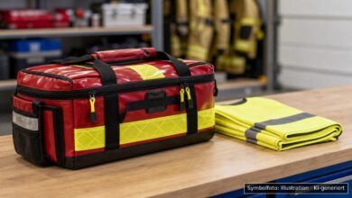 KI-generiertes Symbolfoto zu Brand bei Grünwald
