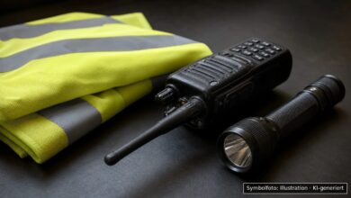 KI-generiertes Symbolfoto zu Brand bei Mainburg, Landkreis Kelheim