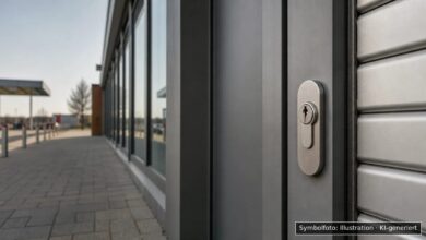 KI-generiertes Symbolfoto zu Versuchter Einbruchsdiebstahl bei Buchloe