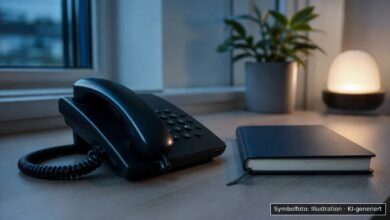 KI-generiertes Symbolfoto zu Betrug (Callcenter-Betrug) bei München-Bogenhausen