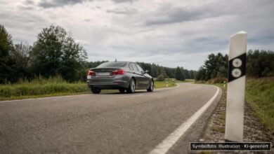 KI-generiertes Symbolfoto zu Verkehrskontrolle bei Dasing