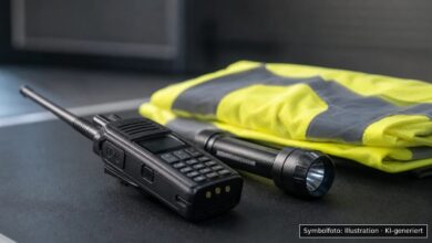 KI-generiertes Symbolfoto zu Polizeieinsatz bei Deggendorf