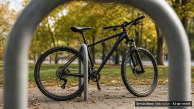 KI-generiertes Symbolfoto zu Fahrraddiebstahl bei Dillingen a.d. Donau
