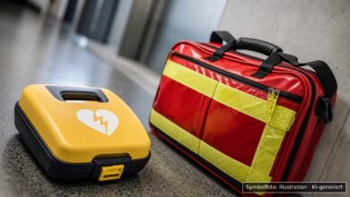 KI-generiertes Symbolfoto zu Verkehrsunfall bei Donauwörth