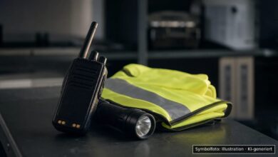 KI-generiertes Symbolfoto zu Polizeieinsatz bei Donauwörth