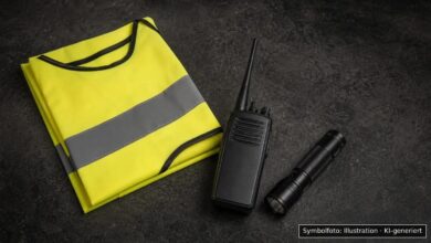 KI-generiertes Symbolfoto zu Polizeieinsatz / Durchsuchungen wegen Drogenhandels bei Landkreis Günzburg