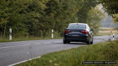 KI-generiertes Symbolfoto zu Drogenfahrt bei Neu-Ulm, Meininger Allee