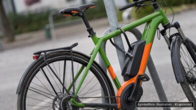 KI-generiertes Symbolfoto zu Fahrraddiebstahl bei Augsburg, Innenstadt (Hauptbahnhof)