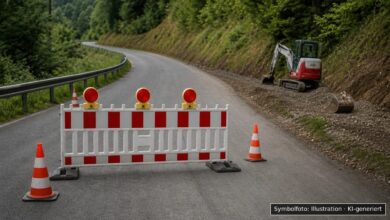 KI-generiertes Symbolfoto zu Verkehrsverstoß bei Ehingen