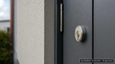 KI-generiertes Symbolfoto zu Einbruchdiebstahl bei Regensburg, Westheim