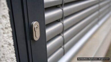 KI-generiertes Symbolfoto zu Einbruchsserie bei Neu-Ulm (Burlafingen, Steinheim) und Nersingen (Straß)
