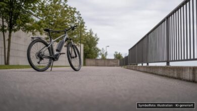 KI-generiertes Symbolfoto zu Fahrraddiebstahl bei Lindau