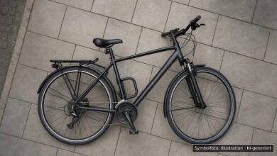 KI-generiertes Symbolfoto zu Fahrraddiebstahl bei Augsburg, Universitätsviertel (Bleriotstraße)