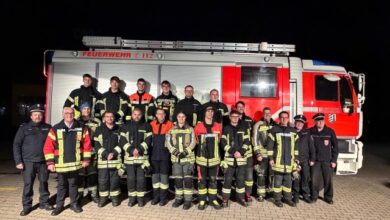 Beitragsbild zu Feuerwehr Reisensburg: Zwei Gruppen legen Leistungsabzeichen Technische Hilfeleistung ab