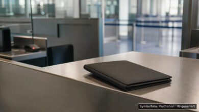 KI-generiertes Symbolfoto zu Grenzpolizeiliche Maßnahme bei Flughafen Memmingen, Memmingerberg