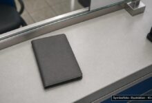 KI-generiertes Symbolfoto zu Grenzkontrolle / Einreiseverweigerung bei Flughafen Memmingen, Memmingerberg