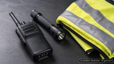 KI-generiertes Symbolfoto zu Grenzpolizeiliche Kontrolle / Einreiseverweigerung bei Flughafen Memmingen, Memmingerberg
