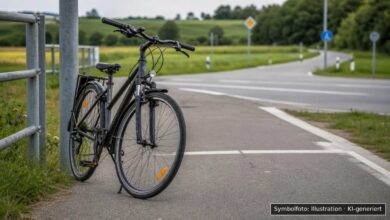KI-generiertes Symbolfoto zu Verkehrsunfall mit Personenschaden bei Füssen, Ehrwanger Straße
