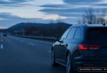 KI-generiertes Symbolfoto zu Verkehrskontrolle / Drogenfahrt bei Grenzübergang Füssen