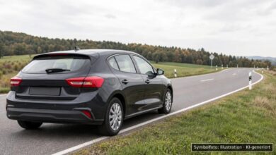 KI-generiertes Symbolfoto zu Verkehrskontrolle bei Füssen