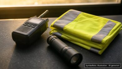KI-generiertes Symbolfoto zu Polizeieinsatz (Durchsuchungen und Festnahmen) bei Nordrhein-Westfalen und München