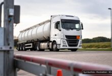 KI-generiertes Symbolfoto zu Verkehrskontrolle bei Anschlussstelle Günzburg