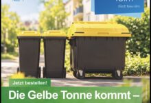 Beitragsbild zu Gelbe Tonne in Neu-Ulm ab 2027: Bestellung bis 15. November sichert Lieferung noch 2026