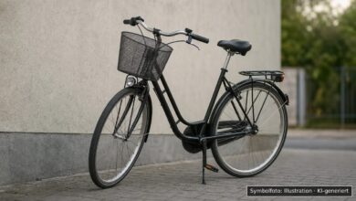 KI-generiertes Symbolfoto zu Verkehrsunfall bei Gersthofen